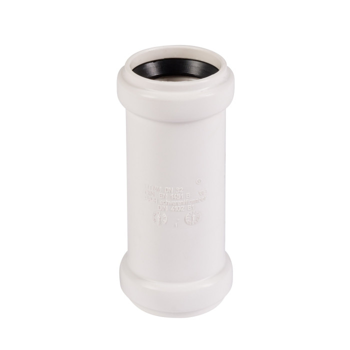 OSTENDORF HT-system DN 32 double socket for internal sewage, white