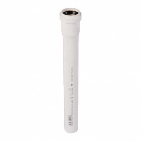 Iekšējās notekūdeņu caurules OSTENDORF HT-sistēma DN 32 x 1000 mm, balta