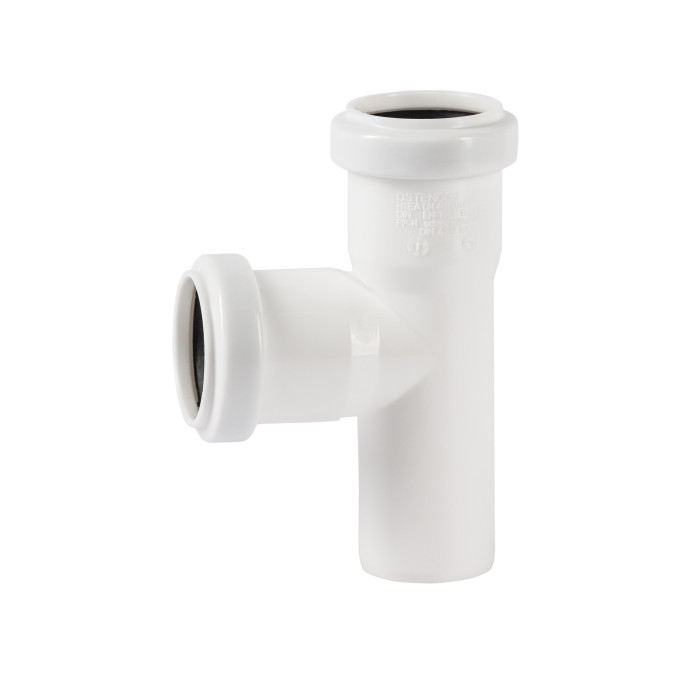 OSTENDORF HT-system DN 40 x 90° internal sewage tee, white