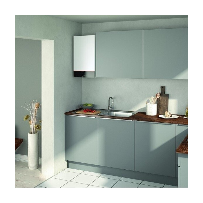 Gāzes kondensācijas katls VIESSMANN Vitodens 100-W, 3.2-19.0 kW Kombi ar momentāno ūdens sagatavošanu, Z022865