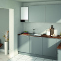 Gas condensing boiler VIESSMANN Vitodens 100-W, 3.2-25.0 kW with the option to connect a storage water heater, Z022860