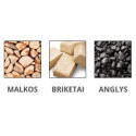 Cietā kurināmā katls AUGŠDAUGAVAS KATLI Classics 8 kW