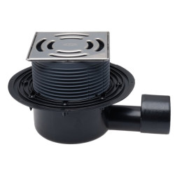 Horizontal trap with higher flow capacity HL 5100 Pr with "dry" siphon Primus