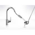 Kitchen (sink) faucet with pull-out spout HANSGROHE Focus, 31815000