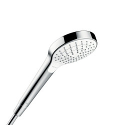 Dušas galva HANSGROHE Croma Select S 3jet, Vario Ecosmart, hroms/balts, 26803400