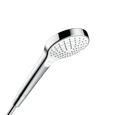 Dušas galva HANSGROHE Croma Select S 3jet, Vario Ecosmart, hroms/balts, 26803400