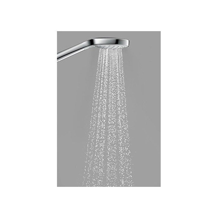 Dušas galva HANSGROHE Croma Select S 3jet, Vario Ecosmart, hroms/balts, 26803400