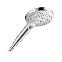 Душевая насадка HANSGROHE Raindance Select S 120 Ecosmart, хром/белый, 26531400