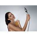 Dušas Galvutē HANSGROHE Raindance Select S 120 Ecosmart, hroms/balts, 26531400