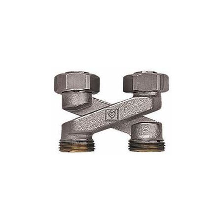 Нерегулируемый крестовой узел нижнего подключения HERZ, между центрами 50 мм