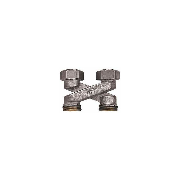 Neregulējams krusteniskais apakšējā pieslēguma mezgls HERZ, starp centriem 40 mm