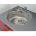 Sink polished FRANKE Ronda ROX 610-41 (Ø51cm)