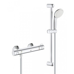 Termostatiski maisītāju dušas GROHE Grohtherm 800 ar dušas komplektu Tempesta 600