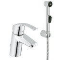 Izlietnes maisītājs ar bidē dušas galvu GROHE EuroSmart, 23124002