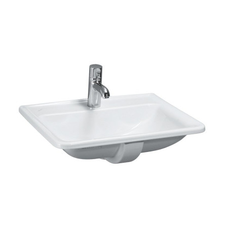 Раковина встраиваемая LAUFEN Pro S, 560 x 440 мм (отверстие для смесителя в центре)