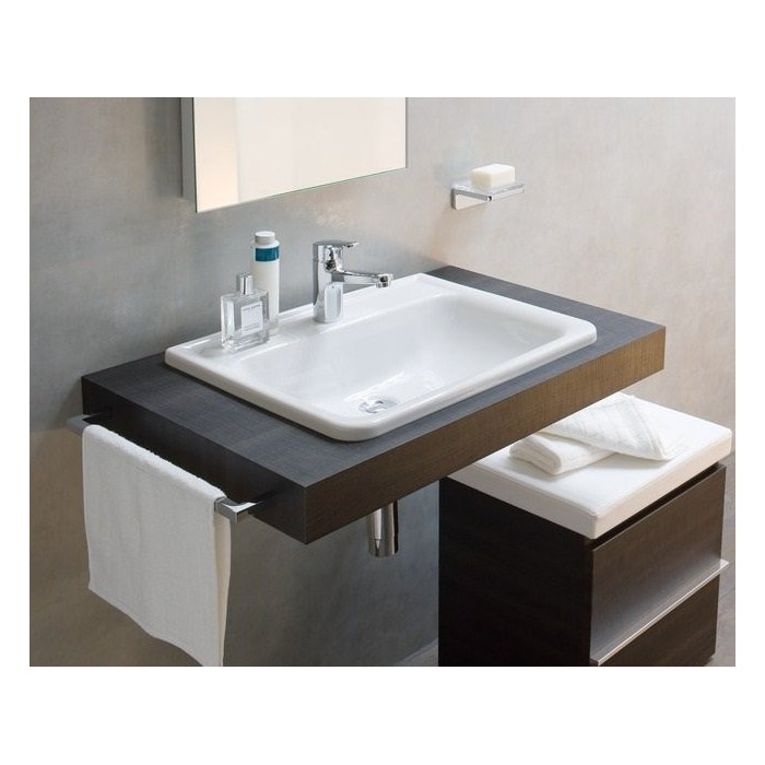 Раковина встраиваемая LAUFEN Pro S, 560 x 440 мм (отверстие для смесителя в центре)