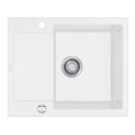 FRANKE Maris MRG 611-62 stone composite (granite) sink, 62x50 cm, white