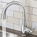 Кухонный смеситель с выдвижным изливом GROHE Parkfield, 30215001