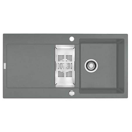 FRANKE Maris MRG 651 stone composite (granite) sink, 97x50 cm, stone gray
