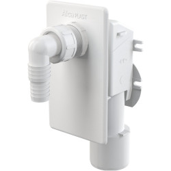 ALCA PLAST built-in siphon for washing machine, white