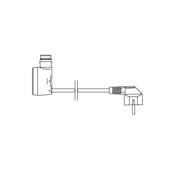 Sildīšanas elements ar taisnu vadu un spraudni elektriskajai kontaktligzdai TERMA MOA
