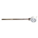 Heating element with a straight wire and plug for electrical outlet TERMA DRY