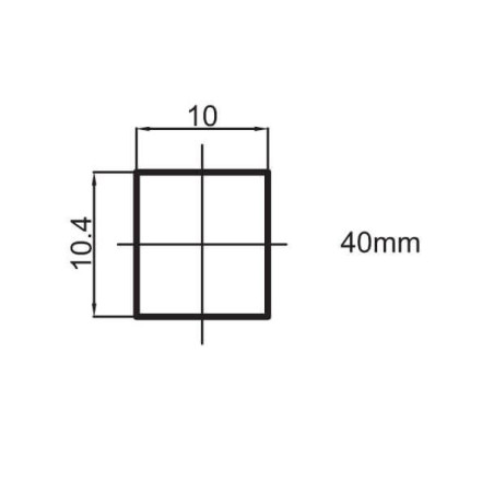Maisītāja keramikas kasete (kartinejas) RUBINETA 40 mm, 634005