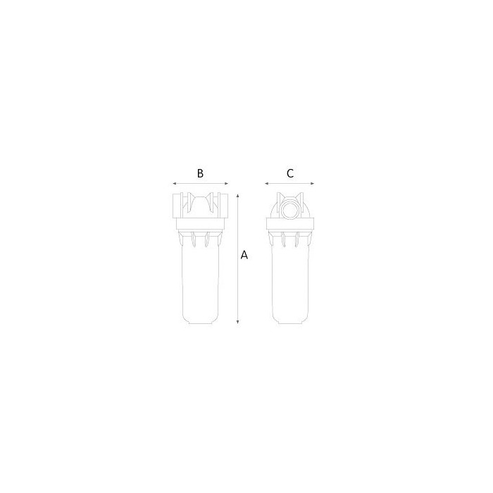 Фильтровые корпуса ATLAS FILTRAI DP 3/4""