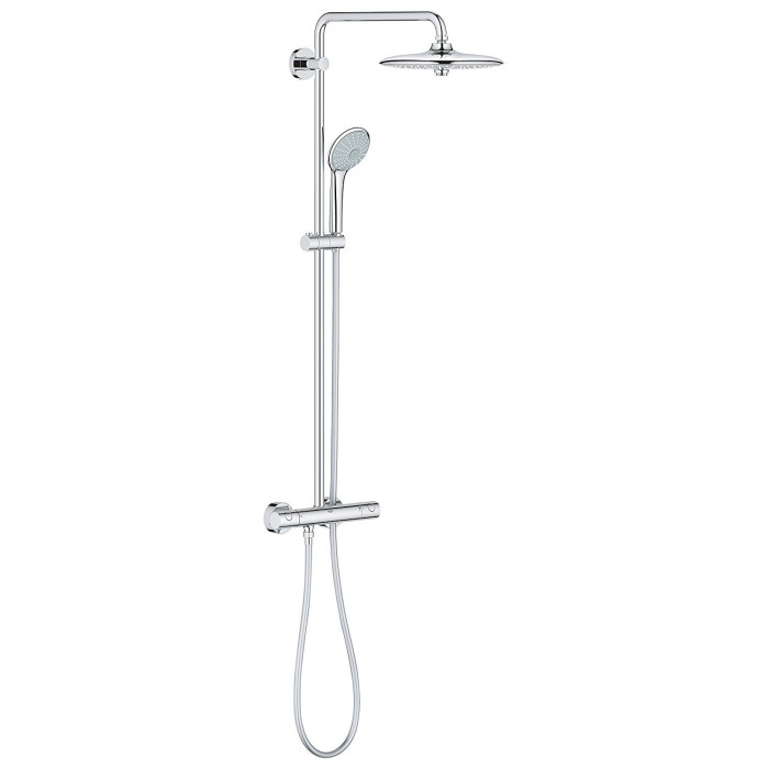 Termostatiska dušu sistēma GROHE Euphoria 260 ar rokas dušas galvu Euphoria 110 masāža