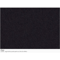 FRANKE Ronda ROG 610-41 stone (granite) sink, 51 cm, onyx (black), with an eccentric valve