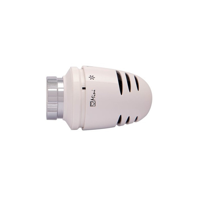 Termostatiskais regulēšanas vārsts HERZ Mini de luxe M28 x 1.5 balts