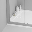 RAVAK Gigant Pro shower tray 80 x 100, right 10°, white