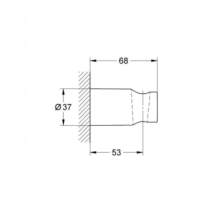 Dušgalvas laiks GROHE New Tempesta Cosmopolitan, 27594000