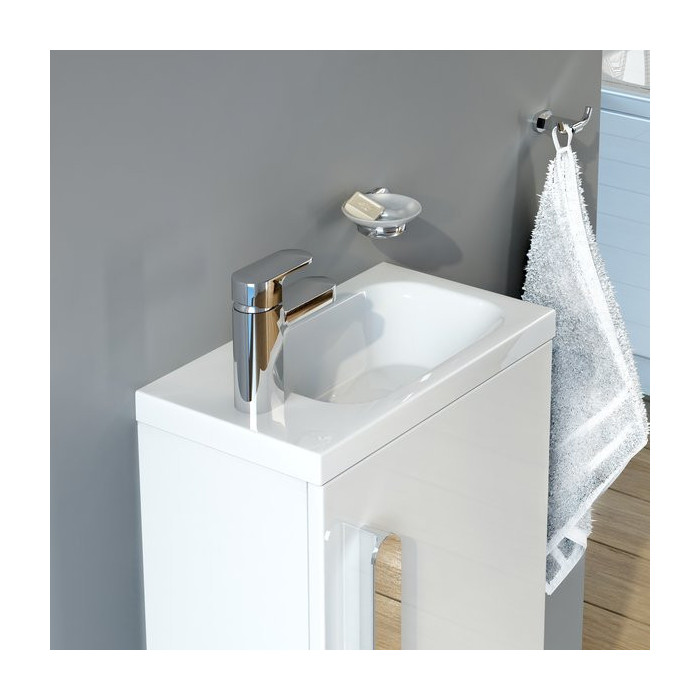 Умывальник мини RAVAK Chrome 400 x 220 мм, раздражающий
