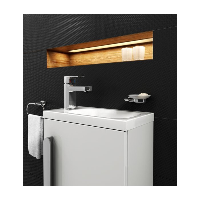 Mini RAVAK Chrome sink 400 x 220 mm, irritating