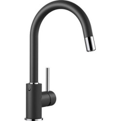 Kitchen (sink) mixer BLANCO MIDA-S, anthracite with a pull-out hose
