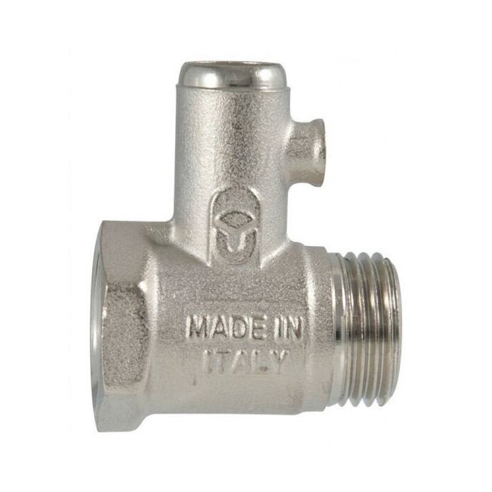 Seat-back valve for water heater GENERAL DETAILS 1/2"" 8 bar