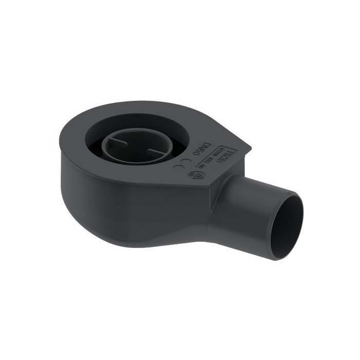 Low siphon TECEdrainline DN 50 horizontal