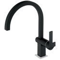 Kitchen (sink) faucet TEKA Cuadro, black