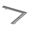 Shower channel end cap TECEdrainline