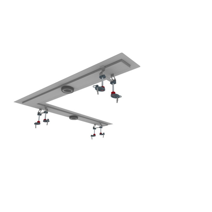 Shower channel end cap TECEdrainline