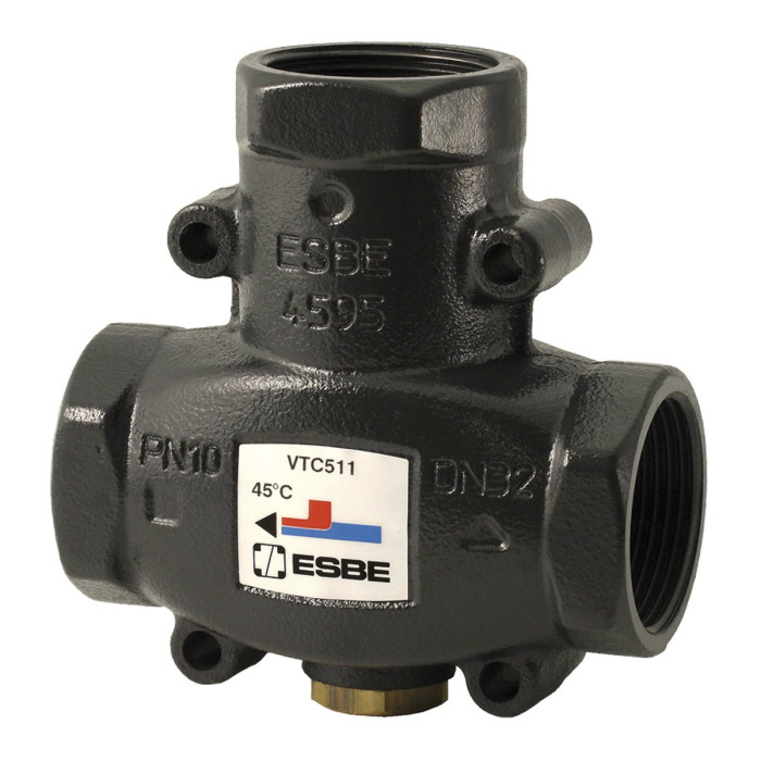 Thermostatic mixing valve ESBE VTC511 DN 32, 60°C