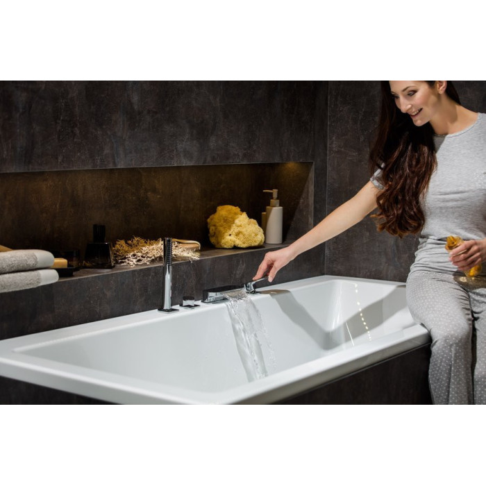Bathroom - waterfall mixer RAVAK Chrome
