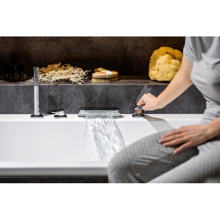 Bathroom - waterfall mixer RAVAK Chrome