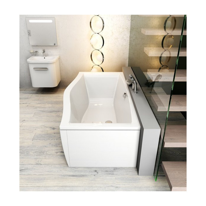RAVAK Rosa bathtub edge mixer