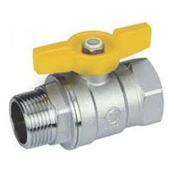 GAS valve GIACOMINI 1/2"" v/external. Short Handle