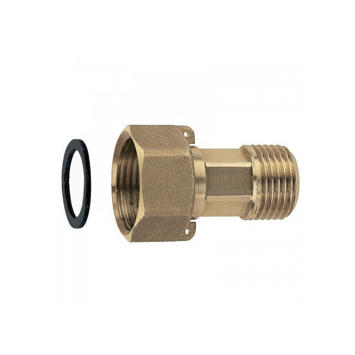 Brass nozzle 1 1/2"" x 1 1/4""