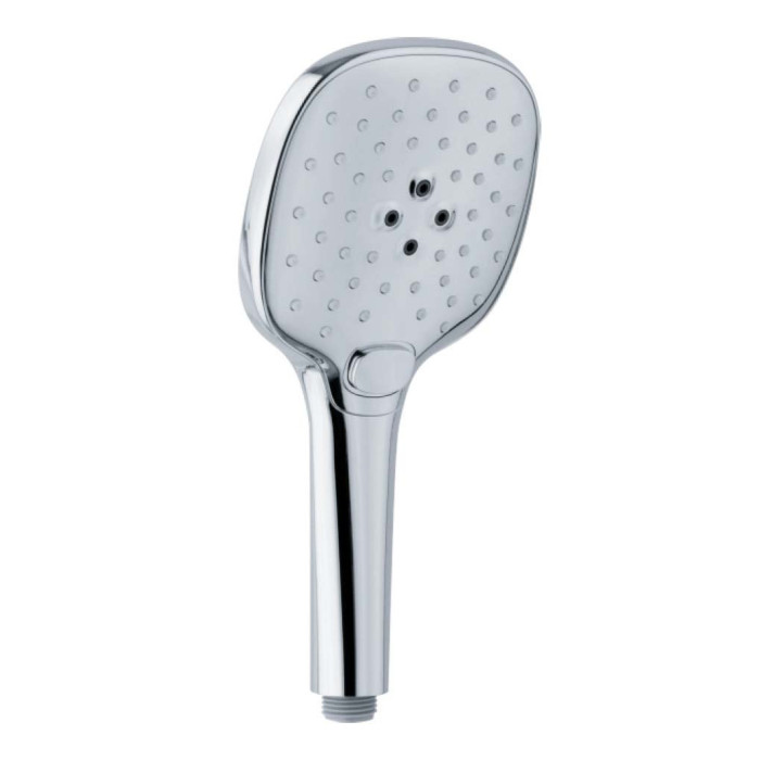 Shower head ALPI, 3 functions, chrome-plated