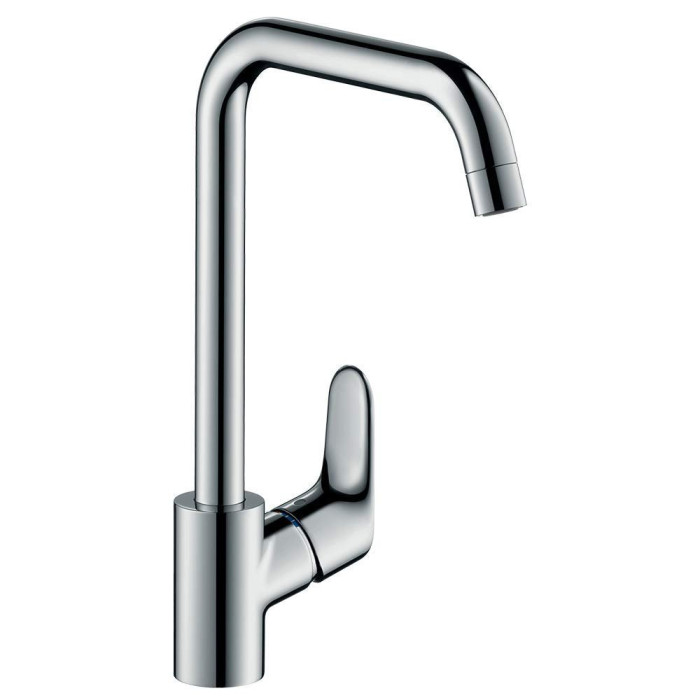 Смеситель кухонный-раковинный с высоким изливом HANSGROHE Focus, 31820000