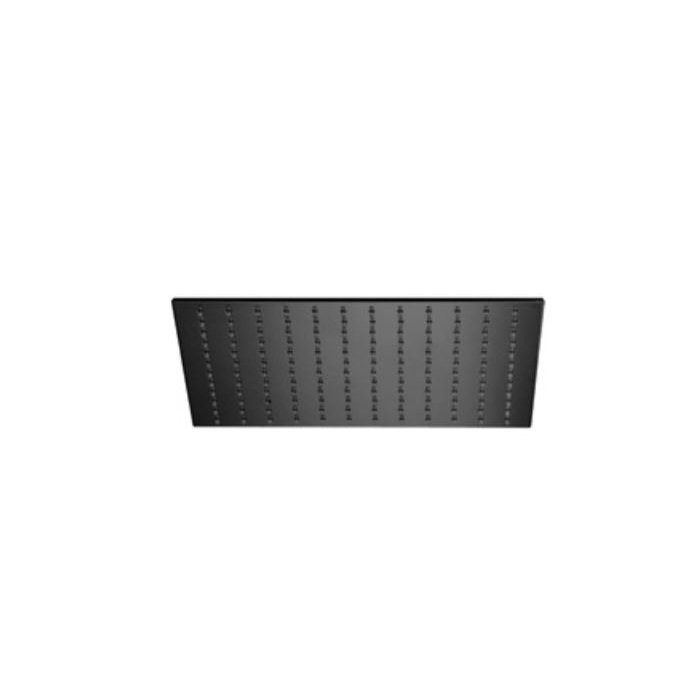 Stationary shower head ALPI Una18 white / black / nickel